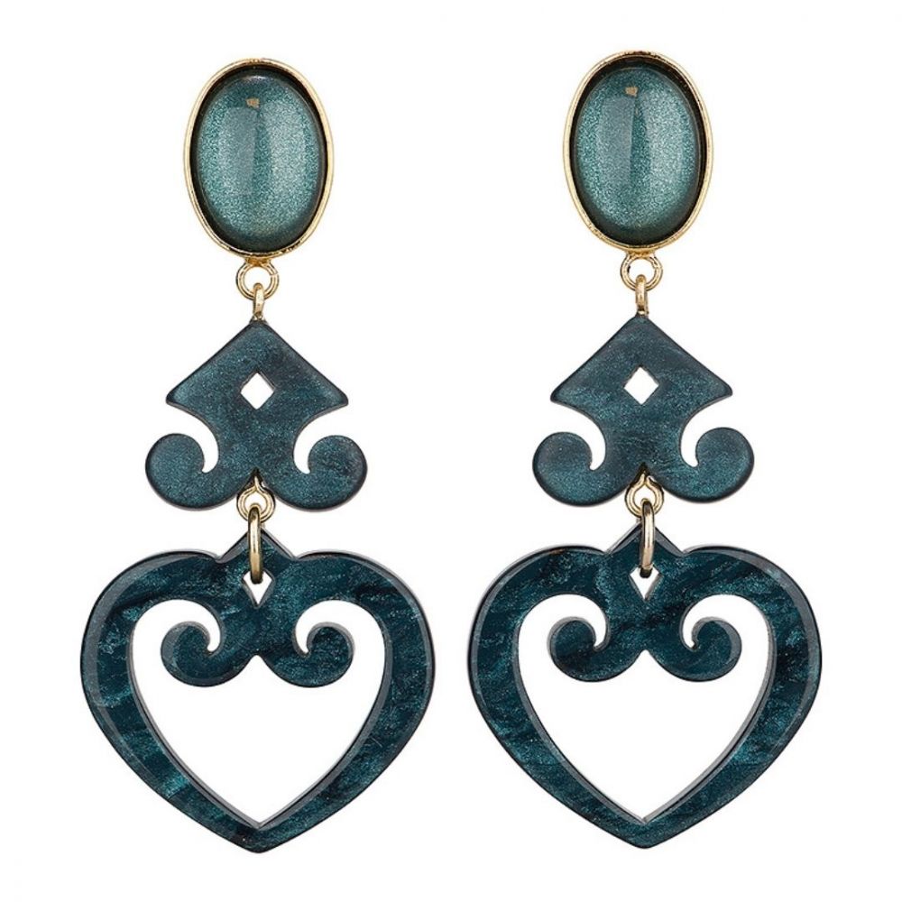 CAMPS & CAMPS | Oorhangers Vintage hearts